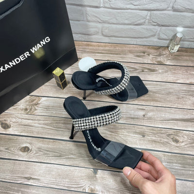 Wang's new highest-limit diamond sandals