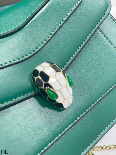 Bulgar* new classic snake head chain bag
