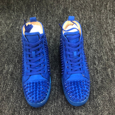 Loubouti* new high-top rivet shoes