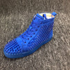 Loubouti* new high-top rivet shoes