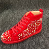 Loubouti*1: 1 VIP  Christmas high-top women's shoes
