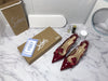 Loubouti* new red sole high heels