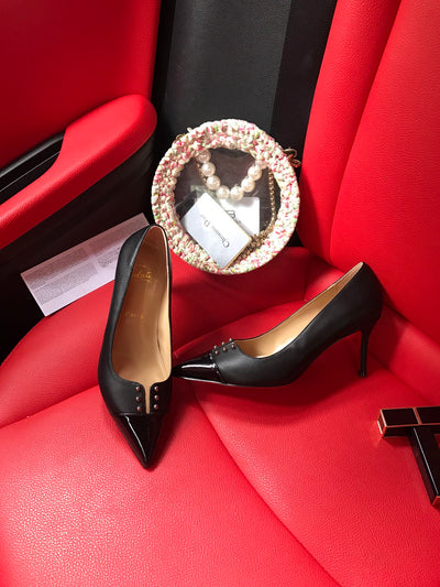 Loubouti* new red sole high heels