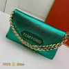 𝙏𝙊𝙈 𝙁𝙊𝙍* New metallic chain clutch bag