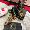 Christi* Loubout* 1:1 VIP  Top quality new leopard print boots