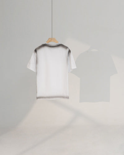 Alexander Wang collar letter short sleeve