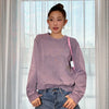 alexanderwa** foam letter long sleeve bottoming shirt