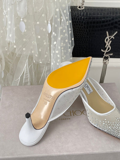 Jim** Cho* rhinestone high heels VIP1:1