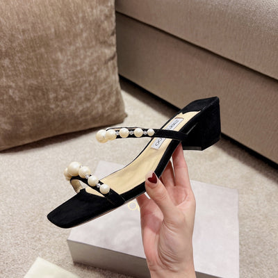 Jim** Cho*Pearl Sandals Summer VIP1:1