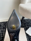 JIMMY CH** Early Autumn new simple pointed calfskin high-heeled short bootsVIP1：1