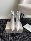 JIMMY CH**VIP1:1 Early Autumn new simple pointed calfskin high-heeled ankle boots