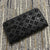 Christi** Loubout** Black Zip Around Wallet