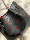 Christi** Loubout** hollow handbag