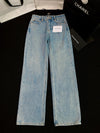 Alexander*** 24 bikini suspender denim pants