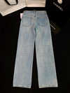 Alexander*** 24 bikini suspender denim pants