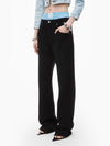 Alexander*** AW King Fake Two-Piece Denim Pants