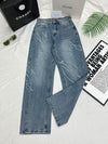 Alexander*** King scratched lettering trousers
