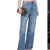 Alexander*** King scratched lettering trousers
