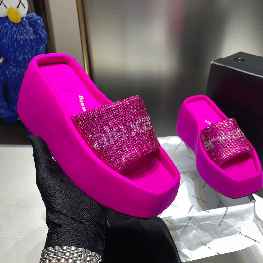 Alexander · ** Waterproof platform thick-soled slippers