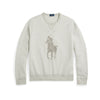 Ralph Lauren round neck towel embroidered sweatshirt